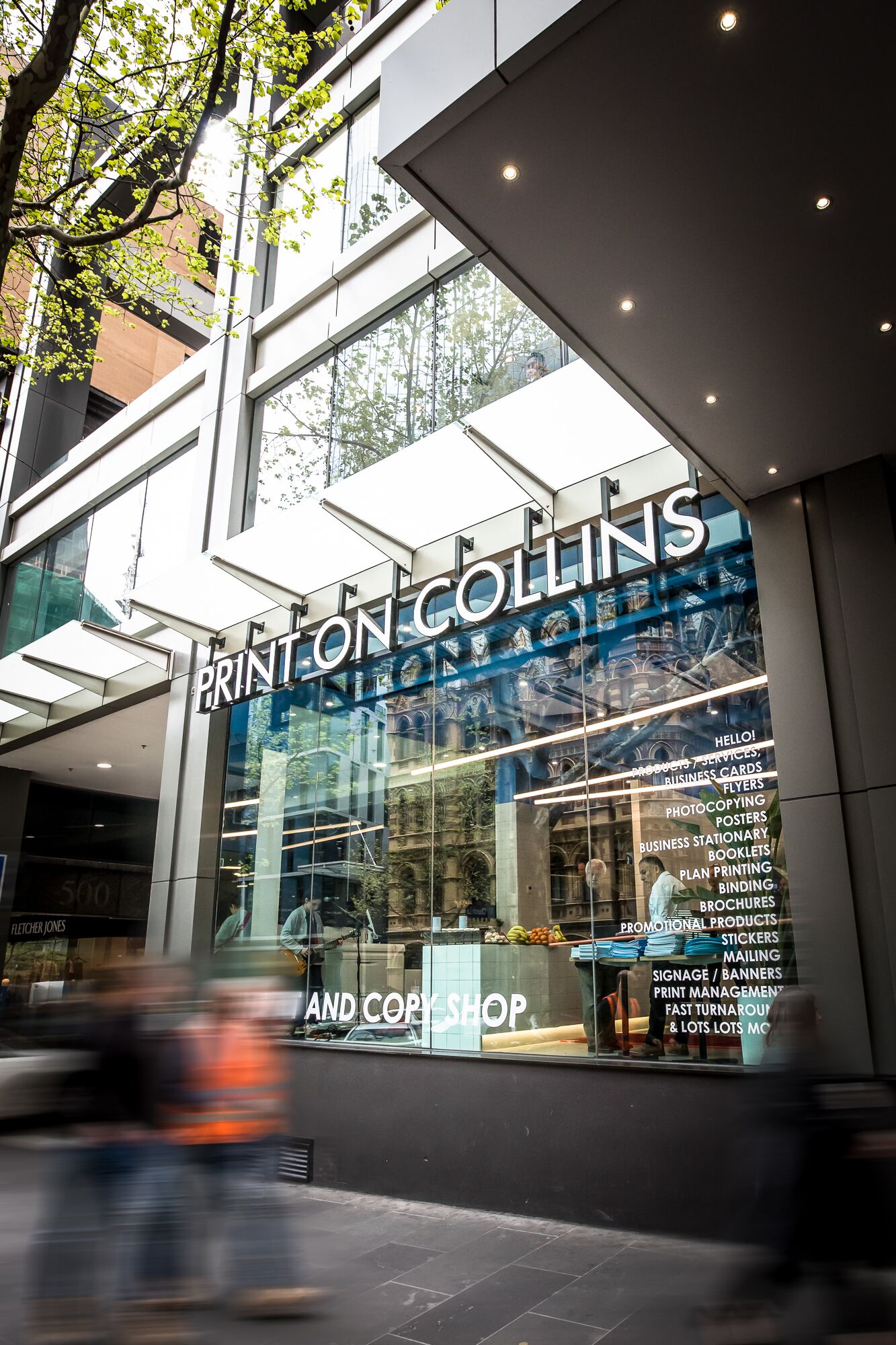 PRINT ON COLLINS Collins Street